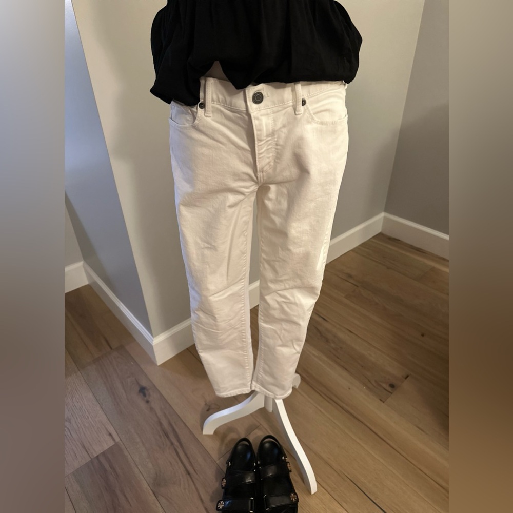 Banana Republic white jeans